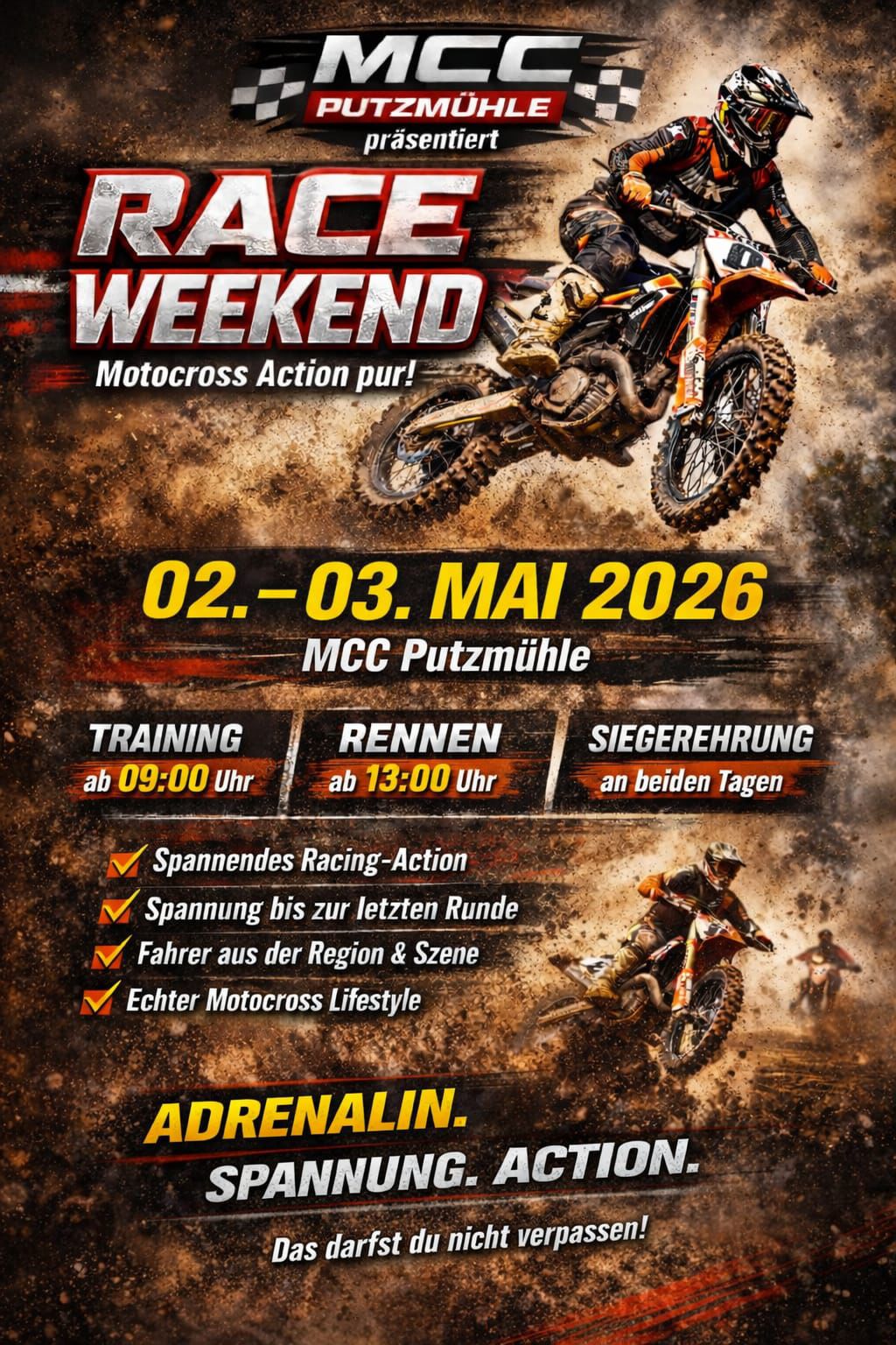 MCC Putzmühle Race Weekend Mai 2026